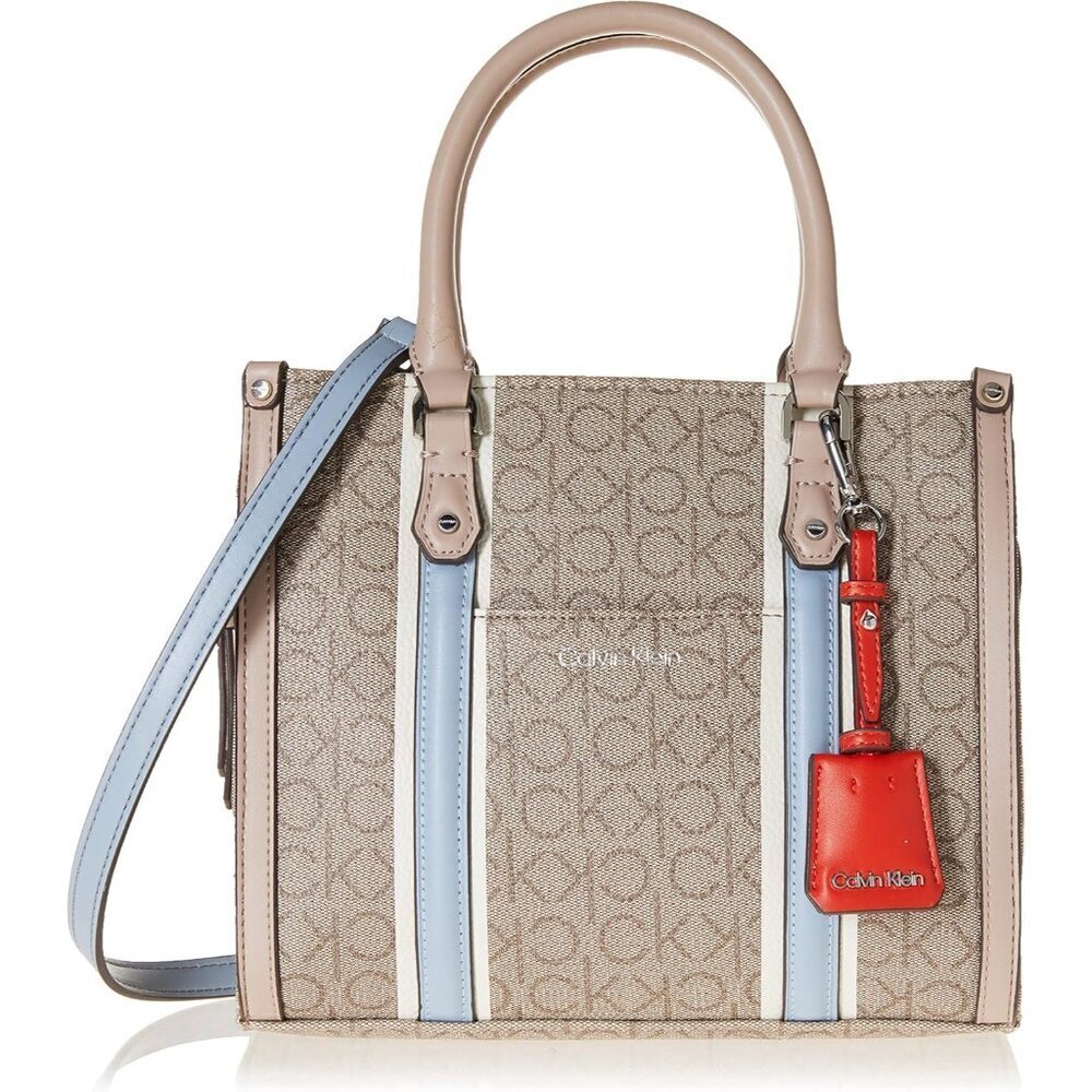 Beckah Monogram Crossbody Bag Women's Zipper Adjustable Strap Compact